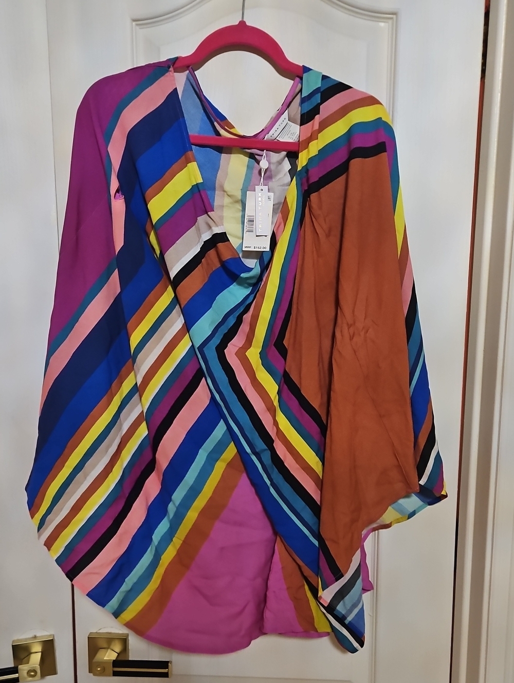 Trina Turk Multicolor Cover Up With Bathing Suit.  Can Sell Separate.